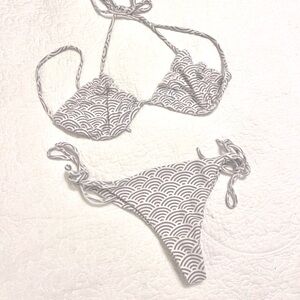 Tori Praver triangle bikini